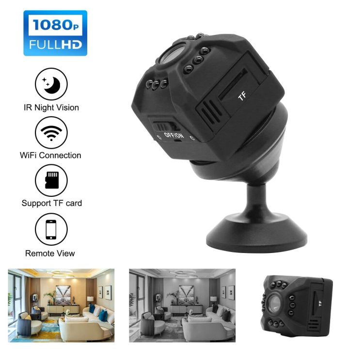 X5 Mini Wifi Camera 1080P Night Vision Camcorder Motion Detection Wireless  Supports SD Card Home Micro Security Surveillance