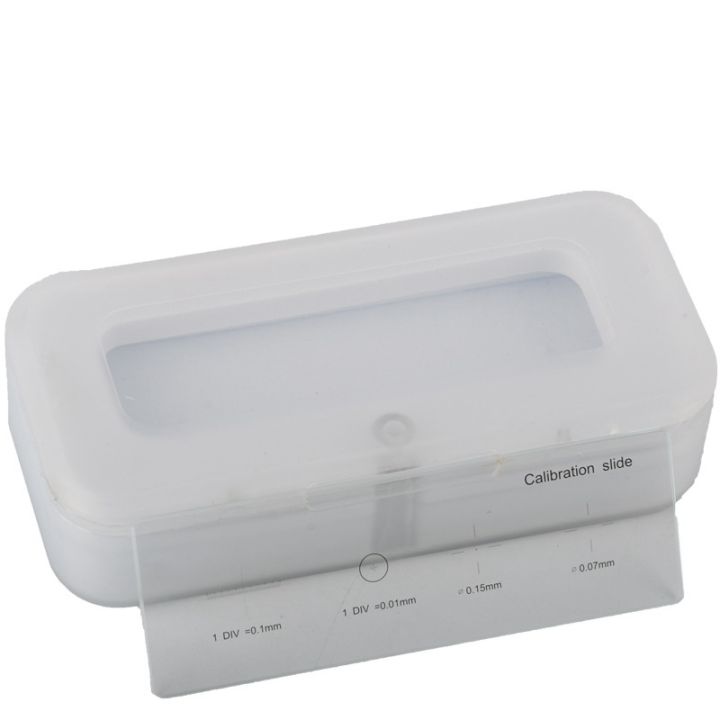 0.01mm Microscope Slides Reticle Calibration Slide Ruler Ruler