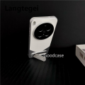 Langtegei Casing For Vivo X300 Pro X300Pro VivoX300 Vivo X200 Pro Ultra 5G Splicing color Plain Leather Phone Case Shell bracket Back Shockproof Casing Cover.
