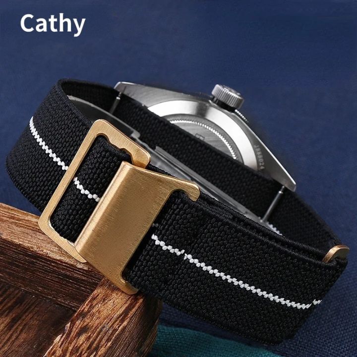 Elastic%20Nylon%20Parachute%20Watch%20Strap%20for%20Holey%20Aviation%20Series%20Seiko%20Di%20Rudder%20Bay%20Bronze%20Waterproof%20Sweat-Proof%20Watch%20Band%2022mm%20-%20Image%202