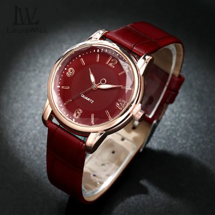 LouisWill%20Women's%20Watch%20Fashion%20Quartz%20Movement%20Belt%20Watch%20Strap%20Watches%20Two-color%20Dial%20Design%20Cutting%20Diamond%20Mirror%20Surface%20Elegant%20Design%20Watch%20Wristwatch%20With%20Luminous%20Pointer%20-%20Image%205