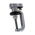 Universal Table Vise with 360 degrees Swiveling Head Clamp for Crafting Painting Sculpting Electronics Soldering 3-inch Rotatable Tabletop Clamp Vice.