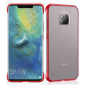 For Huawei Mate 20 Pro Slim Translucent Hard Back Matte Skin Soft TPU Bumper Corners Shockproof Case Cover.