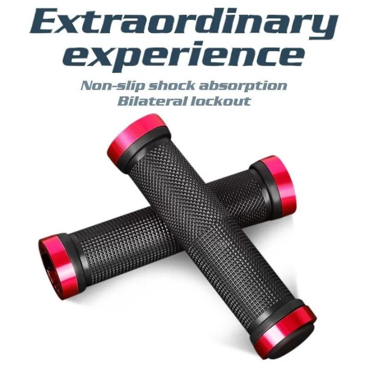 Bicycle Handlebar Cover Grips - Anti-Skid And Comfortable For Road And Mountain Bikes - Set Of 2 Pairs