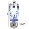 USB Rechargeable Electric Mixing Cup Portable Protein Powder Automatic Shaker Bottle Leakproof Mixer for Sugar. 
