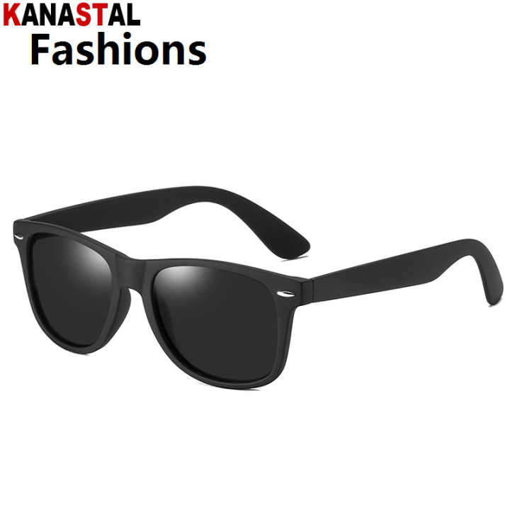 Fashions Luxury KANASTAL Polarized Sunglasses Men Women Brand Design Driving Square Frame Sun Glasses Male Classic Gafas De Sol UV400