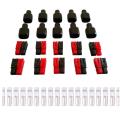 10 Pair 30A 600V Power Connectors Replacement Spare Parts Accessories with Insulation Cover for Anderson Powerpole Interlocking Plug Terminals.
