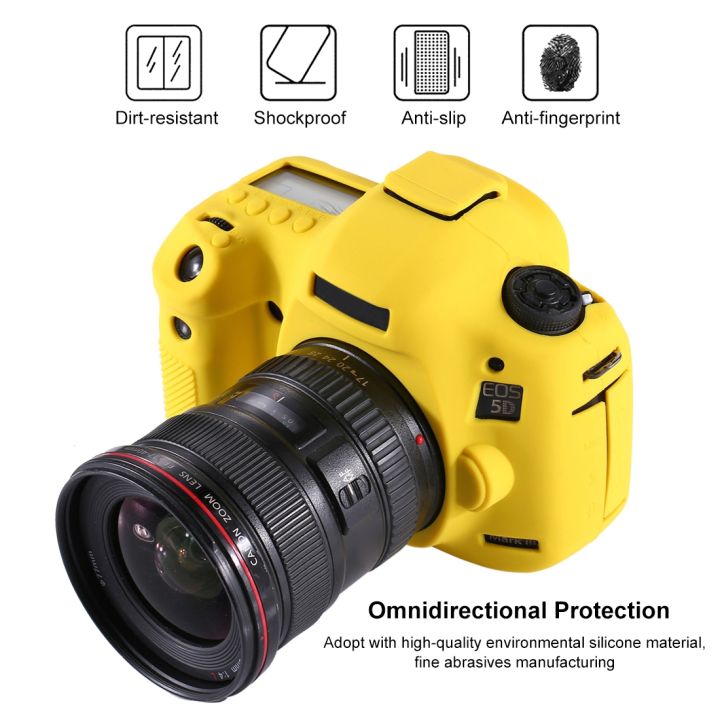 %E3%80%90Lejia%E3%80%91Quality%20-%20PULUZ%20Soft%20Silicone%20Protective%20Case%20for%20Canon%205D%20Mark%20III%20/%20-%20Reliable%20Accessory%20-%20Image%204