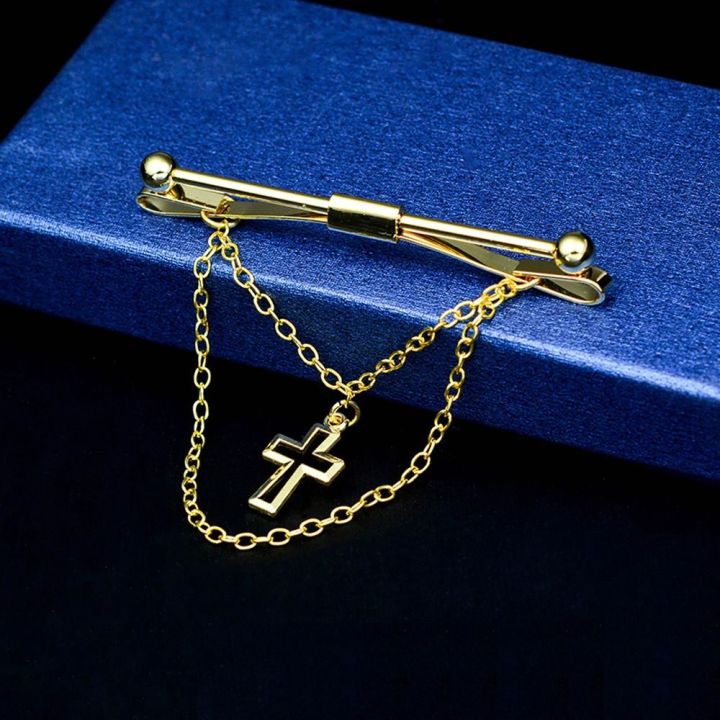 Delicate%20Elegant%20Non-injury%20Clothing%20Cross%20Pendent%20Multi-color%20Prevent%20Exposure%20Alloy%20Women%20Collar%20Bar%20Men%20Collar%20Clip%20Tie%20Clip%20Neckwear%20Accessories%20-%20Image%205