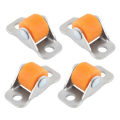 4Pcs Furniture Linear Wheel Sliding Door Pulley for Table Shopping Carts.