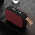 Mini Stereo Speaker Outdoor Music Subwoofer Loudspeaker Portable Wireless Bluetooth-compatible Speaker Support TF Card FM Radio. 