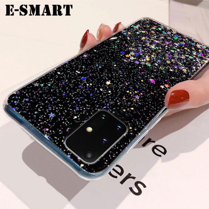 Phone Case Samsung Galaxy A51 Back Cover Glitter Silicone Soft