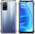 Oppo A55 5G/A56 5G /A55s/A53s 5G Premium Silicone Case Crystal Clear Soft TPU Ultra-Thin Transparent Flexible Protective Mobile Phone Back Cover.