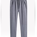 Open-Seat Pants Men's Double-Headed Zipper Outdoor Dating Crotch Full Open Outdoor Convenient Pants Men.