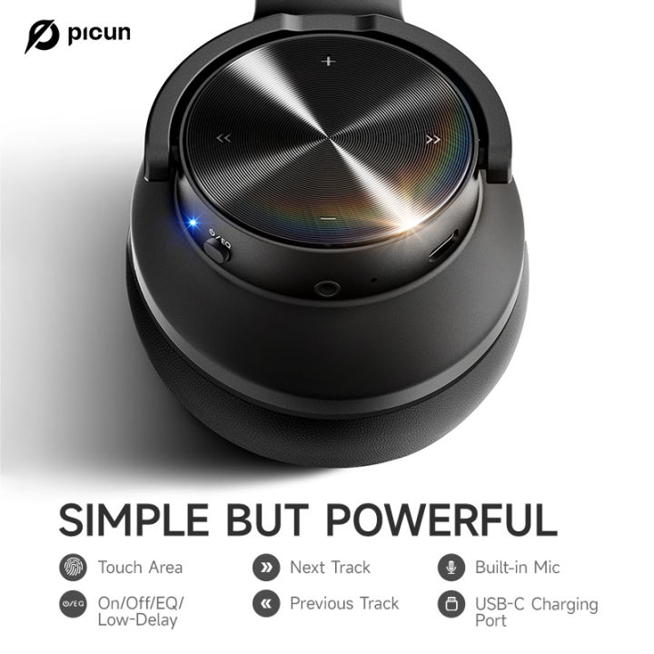 Picun%20B8%20Bluetooth%20Headphones,%20120%20Hours%20Headset%20Wireless,%203EQ%20Game%20Mode,%20Hands-Free%20Calls,%20Travel%20Home%20Office%20Cellphone%20PC%20-%20Image%205