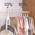 8 Fish Bones Foldable Clothes Dryer Drying Clothing Rack Hangers For Tumble Kids Outdoor Hanging Laundry Stand Telescopic.