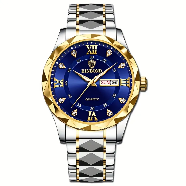 BINBOND%20Luxury%20Rhinestone%20Quartz%20Watch%20Night%20Glow%20Fashion%20Calendar%20Analog%20Business%20Leisure%20Wrist%20Watch%20-%20Image%209