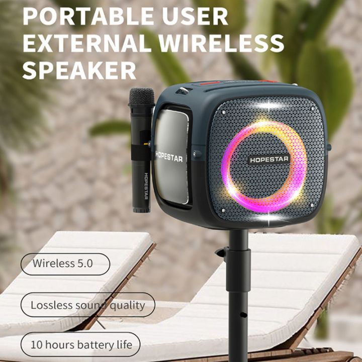 HOPESTAR%20Party%20one%20High%20Power%2080W%20Portable%20Bluetooth%20Speakers%20Powerful%20Wireless%20Microphone%20Subwoofer%20Bass%20Sound%20System%20Boombox%20-%20Image%203