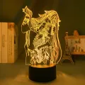 Manga Led Light Black Butler Undertaker for Bedroom Decor Night Light Gift Acrylic Anime 3d Lamp Black Butler Room Decor. 