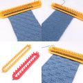 Gift Plastic Weaving Loom Knitting Kit Rectangle Handmade Craft DIY Machine Sewing Tools DIY Wool Knitter Women. 