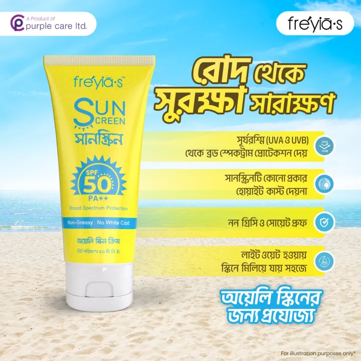 Freyia's%20Sunscreen%20SPF%20PA%2050%20++%20For%20Oily%20Skin-%2050ml%20-%20Image%203