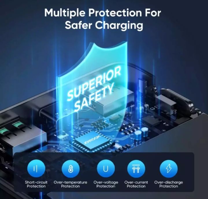 Joyroom%20Jr-Qp193%20Super%20Fast%2022%20-5W%20Power%20Bank%2030000Mah%20-%20Black%20-%20Stay%20Charged%20On%20The%20Go%20With%20Joyroom'S%20Super-Fast%2022%20-5W%20Power%20Bank%20In%20Black%20-%20Image%202