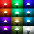rgb colour changing led light 7 color 9 watt RGB light Bulb 1 ps. 