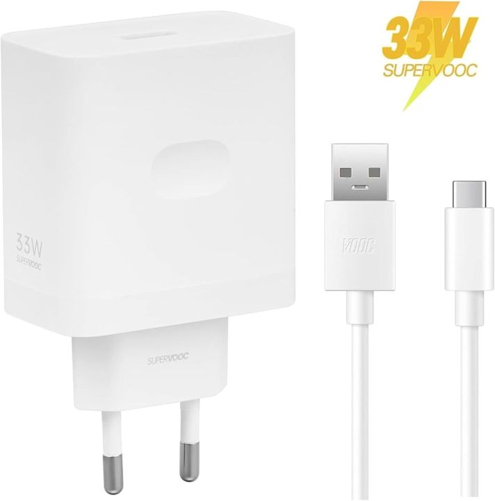 Realme 33W Smart Flash Power Adapter With Type c Cable
