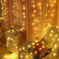 Fairy Decorative Light 100 Led- Golden, Weeding Festival Party 33 Feets water proof Led Light..