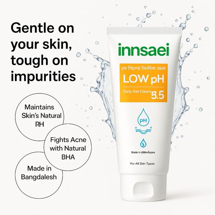 Innsaei Low pH Daily Gel Cleanser 5.5 – 150ml