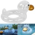 Cute Swim Ring, Transparent Swim Ring Kid, Pool Swim for 3-8 Years Old Children Under 30KG/66lbs. 