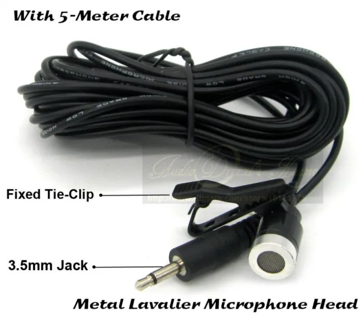 AHUJA%20CTP-10DX%205M%20Professional%20Musical%20Instrument%20Condenser%20Lavalier%20Microphone%20Clip%20Lapel%20Mic%20for%20Saxophone/Violin/Speech/Stage%20Performance%20-%20Microphone%20-%20Image%205