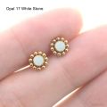 2Pcs 1.2x6/8/10mm Bar Sun Flower Helix Piercing Tragus Cartilage Earrings Conch Labret Lip Ring Nose Stud серьги Ear Jewelry 16G. 