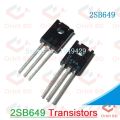 5Pcs- 2SB649A 2SB649 B649 649 PNP Transistor 120V 1.5A 20W Silicon Bipolar Power Transistors Triode TO-126 Package Electronics Parts IC Electrical Circuitry & Parts.