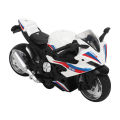 Kids Motorcycle Toy, Alloy Motorcycle Model Toy Pull Back Improve Sensory Perception for Display. 