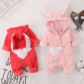 Spring and Autumn Baby Clothes Full Moon Men and Women Baby Jumpsuits0-6Newborn Rompers Outwear1Year-Old Coat. 