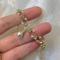 Crystal Pearl Bracelet for Women.