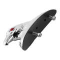 Fender Statue Universal Motorcycle Front Mudguard Decor Ornament Eagle Head Fit for Ya.