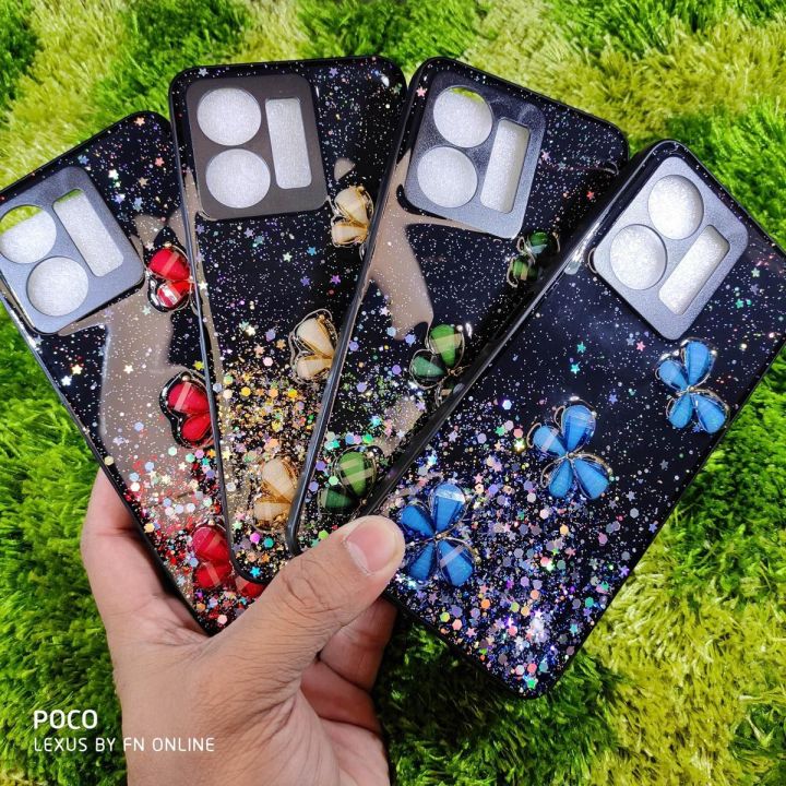 New Ladies Cover For Vivo Y22, Y22s With Stone Love Back Part