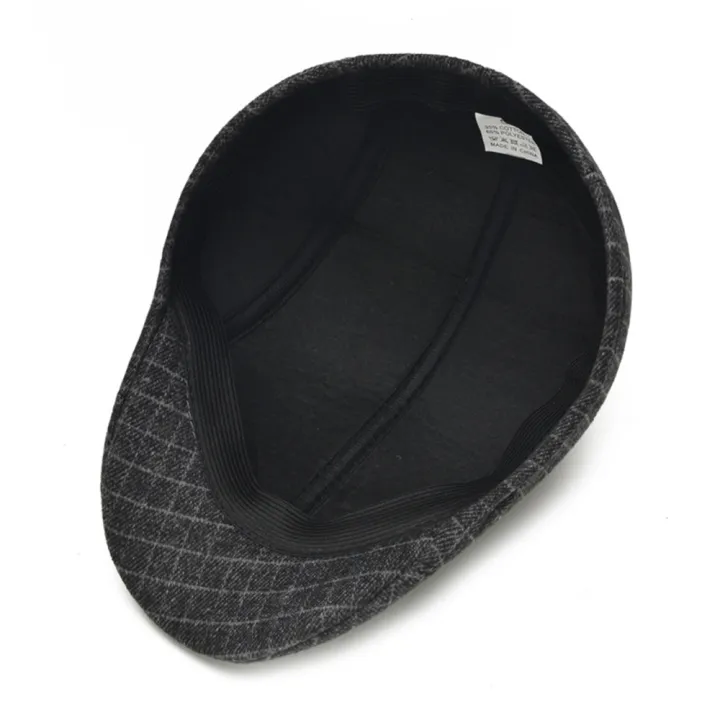 Boy%20One%20Herringbone%20Size%20Newsboy%20Baker%20Flat%20Gatsby%20Cap%20-%20Image%205
