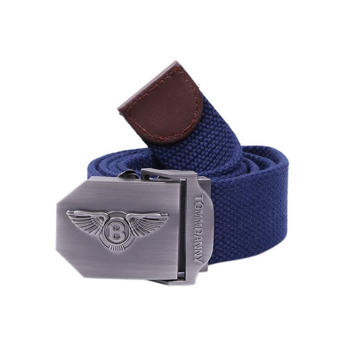Deep%20Blue%20Fabric%20Belt%20For%20Men%20-%20Image%202