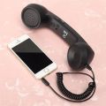 3.5mm Retro Phone Telephone Receivers Cellphone Handset For iPhone/iPad/Samsung PC Portable Classic Headphone. 