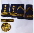 Security Gurd shirt- Guard Uniform - Security Guard dress Men with Security Epulete & Bach.