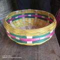 Fruit basket kitchen vegetable basket bamboo basket. 