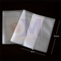 2Pcs Transparent Cover Silicone Plastic-Cardholder Case Protect Cards Student Cardholder. 