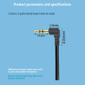 Aux Cable Slr Photography Microphone Speaker Mobile Phone Connection Cable Male To Male 3.5mm Av Cable.