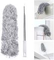 1Pcs /Adjustable Soft Microfiber Feather Duster Anti Static Dust Extend Handle Household Dusting Brush Cleaning Tools. 