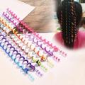6 pcs/set kids hair curler braid hair sticker baby girls' decor hair accesories. 