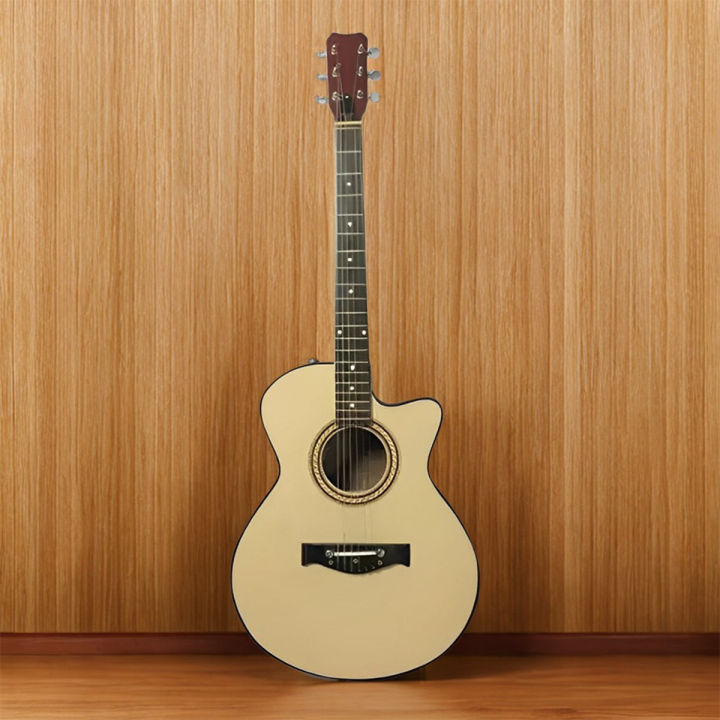 Matte Natural Acoustic Guitar - 2024 Edition