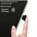1 PCS USB Fingerprint Reader Computer USB Fingerprint Lock USB Fingerprint Scanner for Windows 10 11 Hello USB Fingerprint Sign-in Unlock Module. 